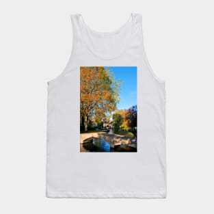 Bourton on the Water Autumn Trees Cotswolds UK Tank Top